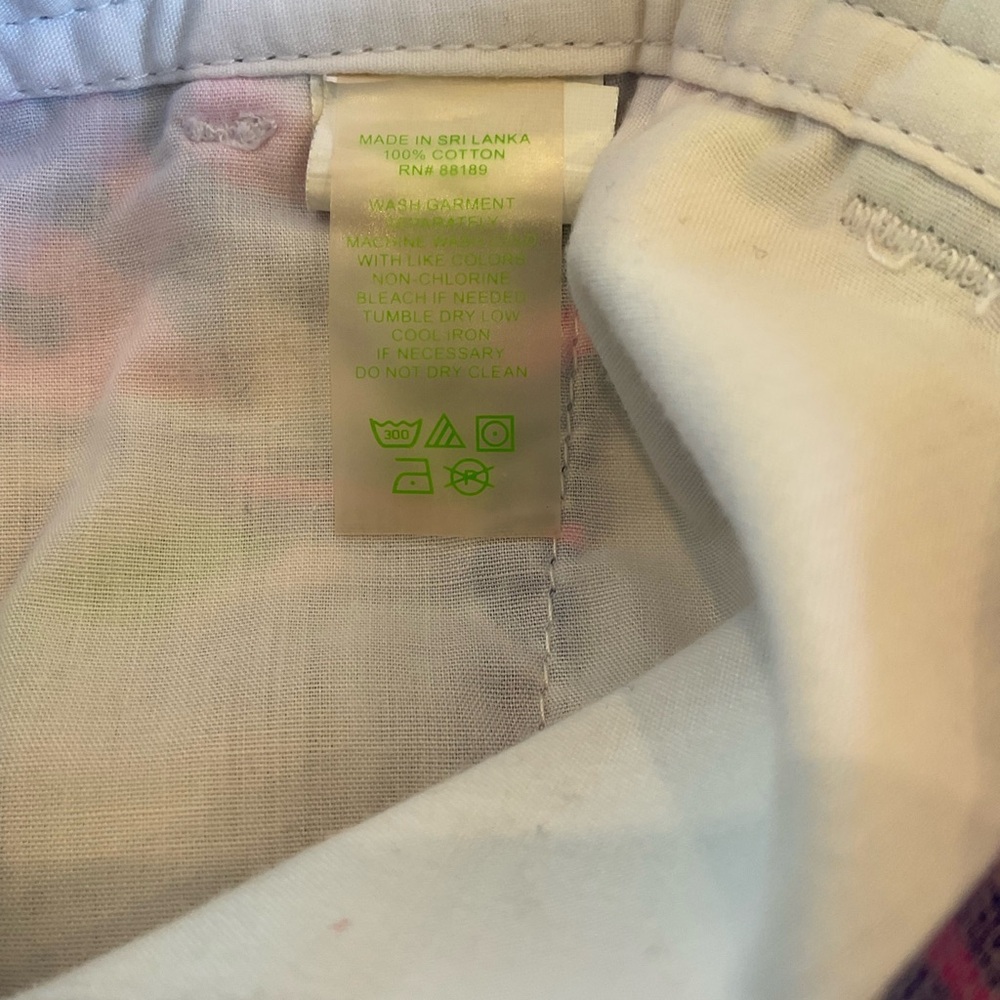 Lilly Pulitzer White Callahan Shorts - Picture 6 of 6